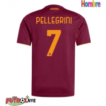 Camiseta AS Roma Lorenzo Pellegrini #7 Primera Equipación 2025-26 manga corta